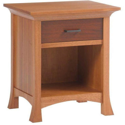QW Amish Millcraft Oasis 1 Drawer Nightstand - MCP25NS