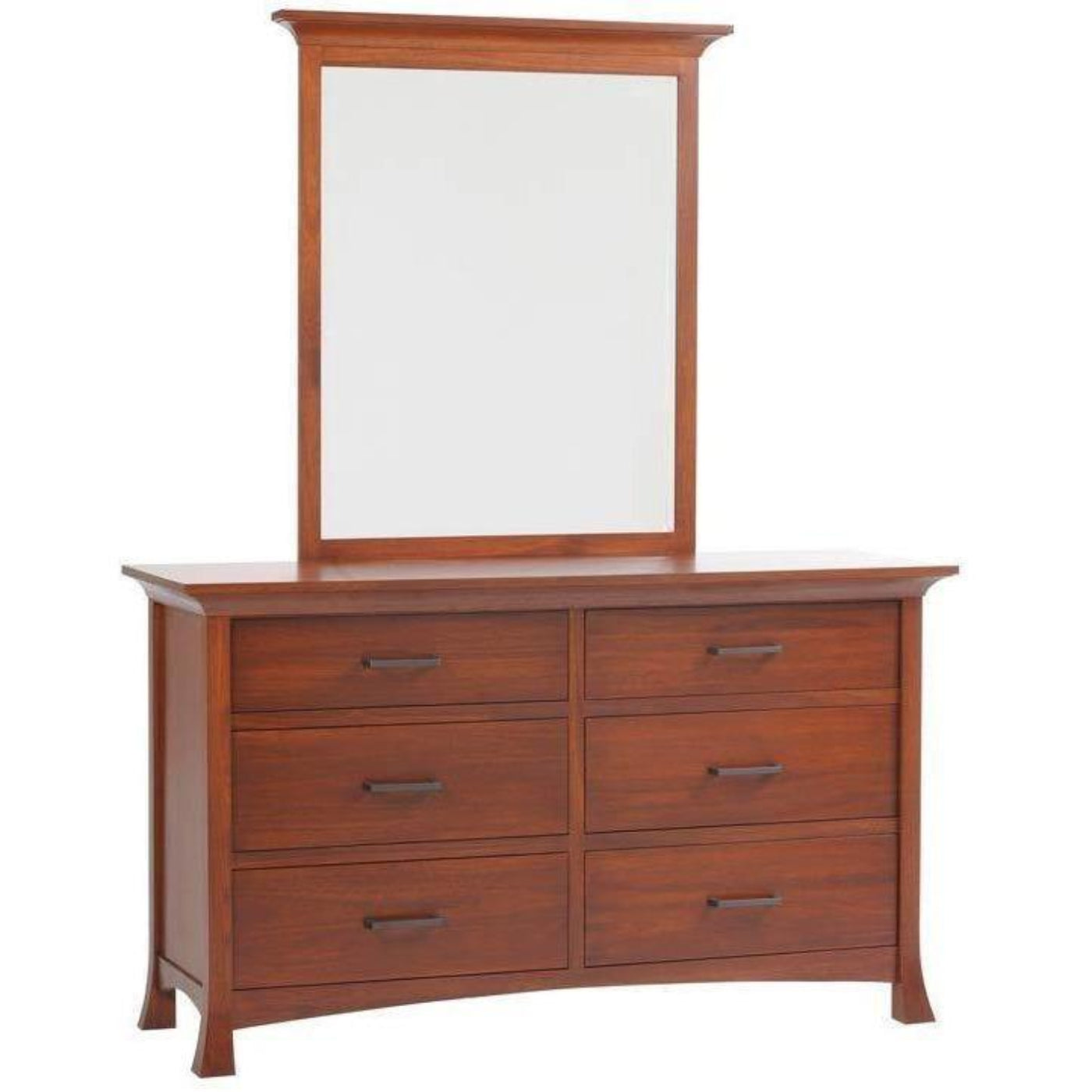QW Amish Millcraft Oasis Low Dresser w/ Optional Mirror - MCP62DR