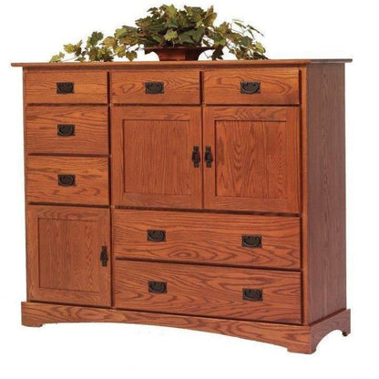 QW Amish Millcraft Old English Grande Door Chest - MF249CH