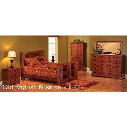 QW Amish Millcraft Old English Grande Door Chest - MF249CH