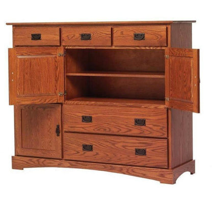 QW Amish Millcraft Old English Grande Door Chest - MF249CH