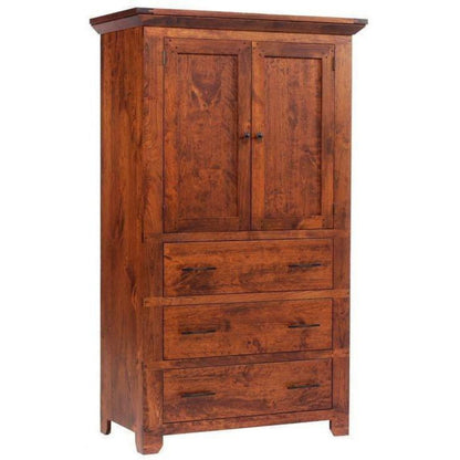 QW Amish Millcraft Redmond Wellington Armoire - MCR41AM