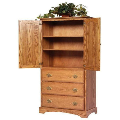 QW Amish Millcraft Sierra Classic Armoire - MF347AM