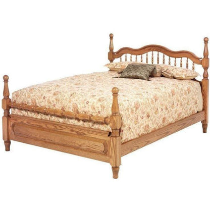 QW Amish Millcraft Sierra Classic Crest Bed - SC342QN