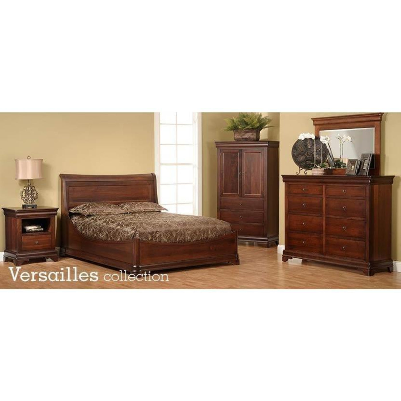 QW Amish Millcraft Versailles Blanket Chest - MBV49BC
