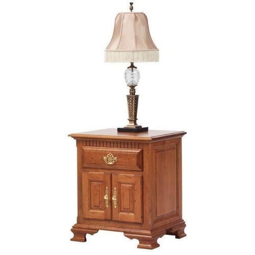 QW Amish Millcraft Victoria's 1 Drawer, 2 Door Nighstand - MD714NS