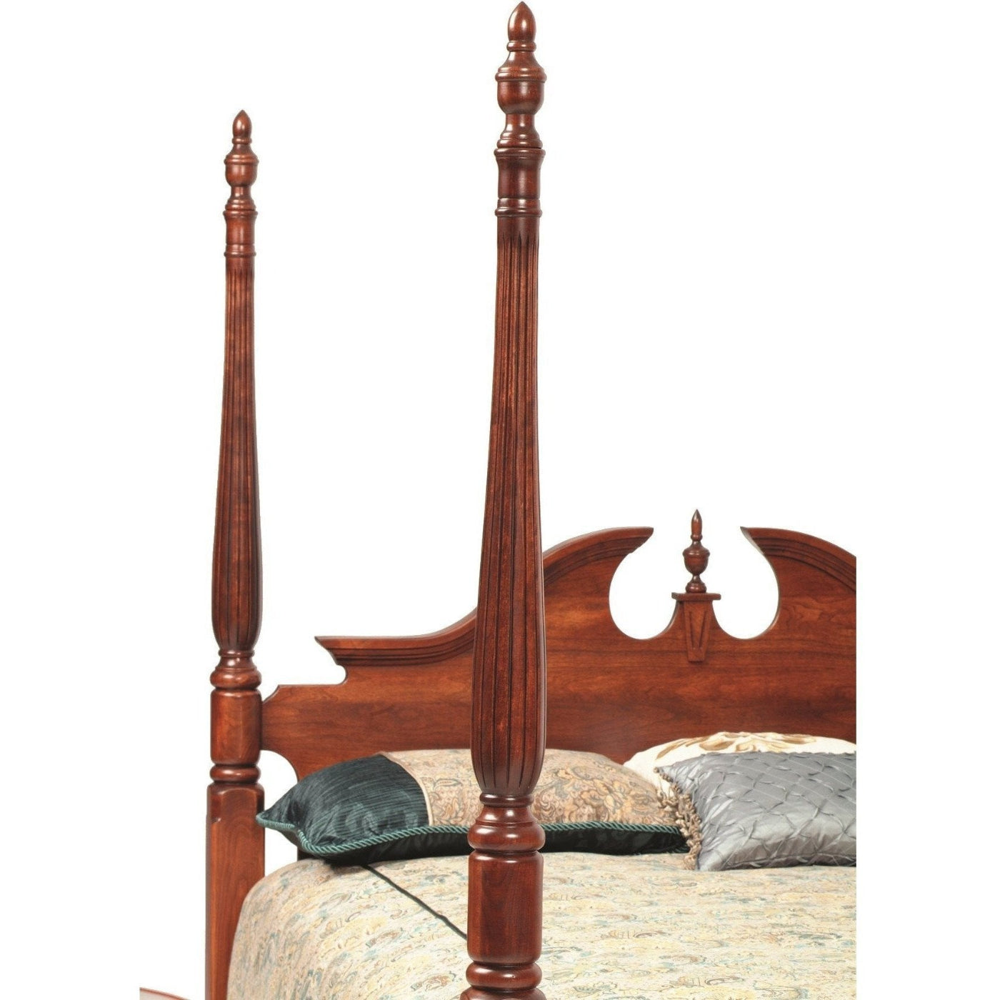 QW Amish Millcraft Victoria's Pilaster Bed - MD746QN