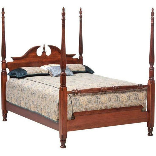 QW Amish Millcraft Victoria's Pilaster Bed - MD746QN