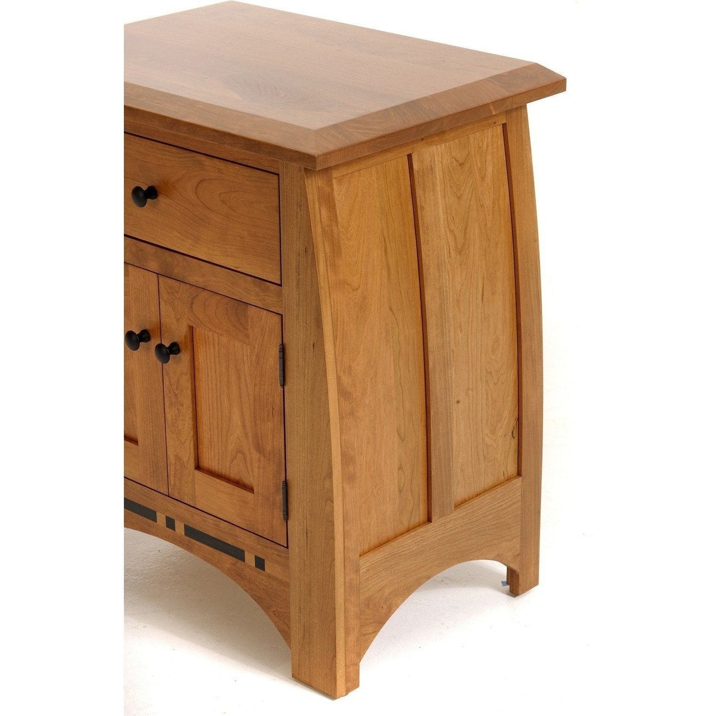 QW Amish Millcraft Vineyard 1 Drawer, 2 Door Nightstand - MDT29NS
