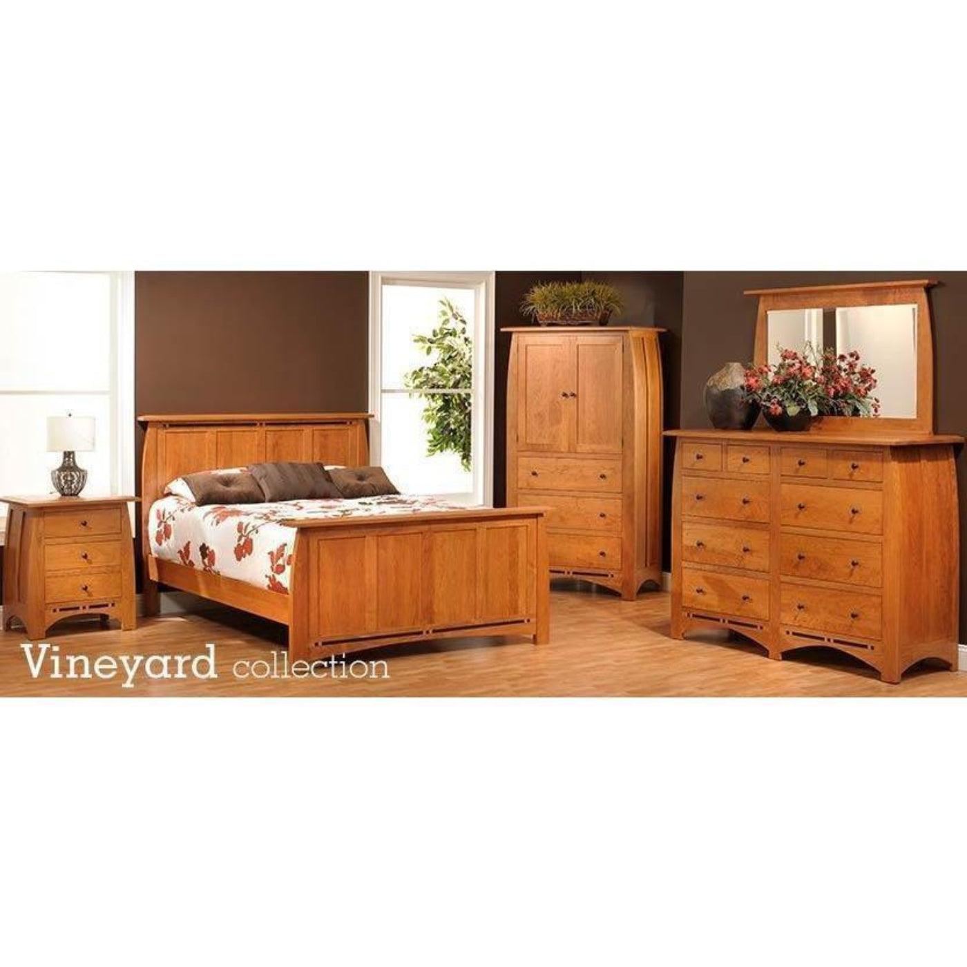 QW Amish Millcraft Vineyard Lingerie Chest - MDT35LC