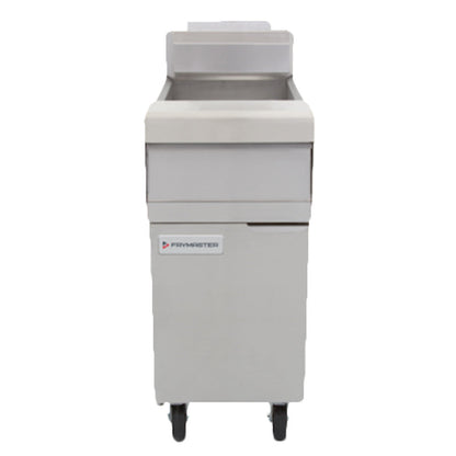Frymaster MJ140 Gas 40 lb Full Pot Performance Fryer with Twin Baskets - FRYMJ140