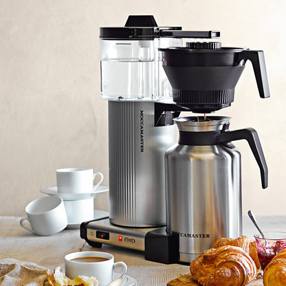 Moccamaster CDT Grand in Brushed Silver - 39340