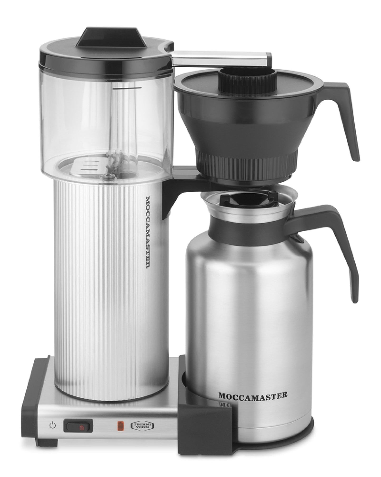 Moccamaster CDT Grand in Brushed Silver - 39340