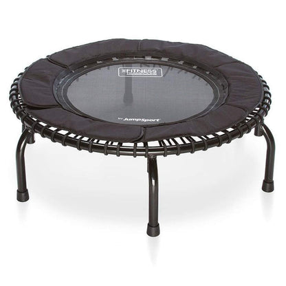 Disc-O-Bed JumpSport 250 Fitness Rebounder Mini Trampoline & Handle Bar Accessory, Black - 250098