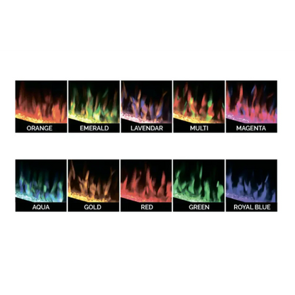 GREE Modern Flames CEF-60B 60 Inch Challenger Recessed/Wall Mount Electric Fireplace - CEF-60B