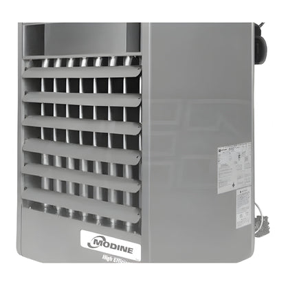 Modine Commercial Workspace Heater - 250K BTU/Intermittent Pilot Ignition/NG/Single Stage w/Aluminized Steel Heat Exchanger & Burner