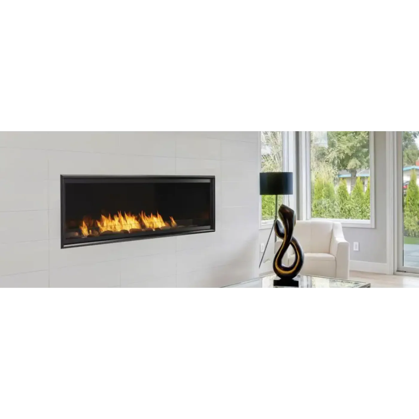 Monessen 42 Inch Artisan Vent Free Linear Gas Fireplace with IPI Plus Electronic Ignition and Remote Control