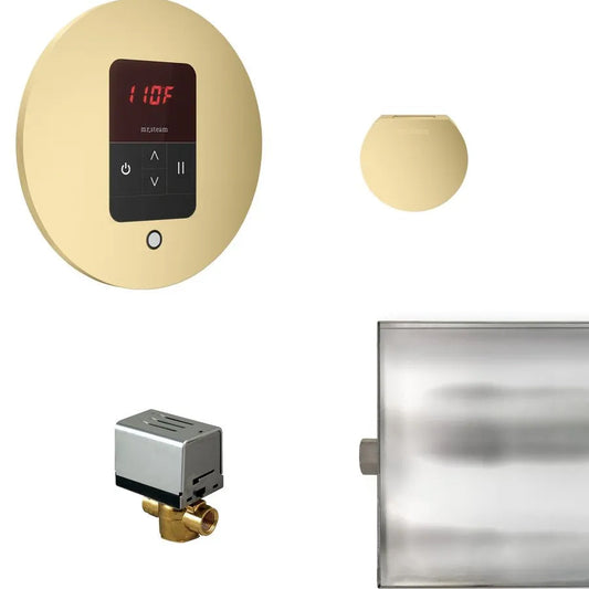 BBUTLERRSB - Basic Butler Steam Generator Control Kit / Package in Round Satin Bras