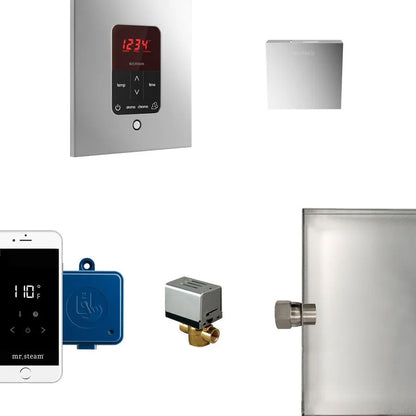 Mr. Steam MSBUTLER1SQ-PC - Butler Package Square Polished Chrome - MSBUTLER1SQ-PC