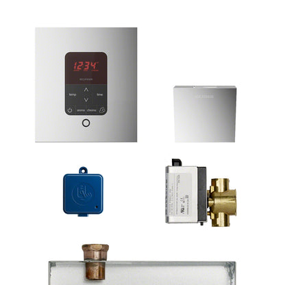 Mr. Steam MSBUTLER1SQ-PC - Butler Package Square Polished Chrome - MSBUTLER1SQ-PC
