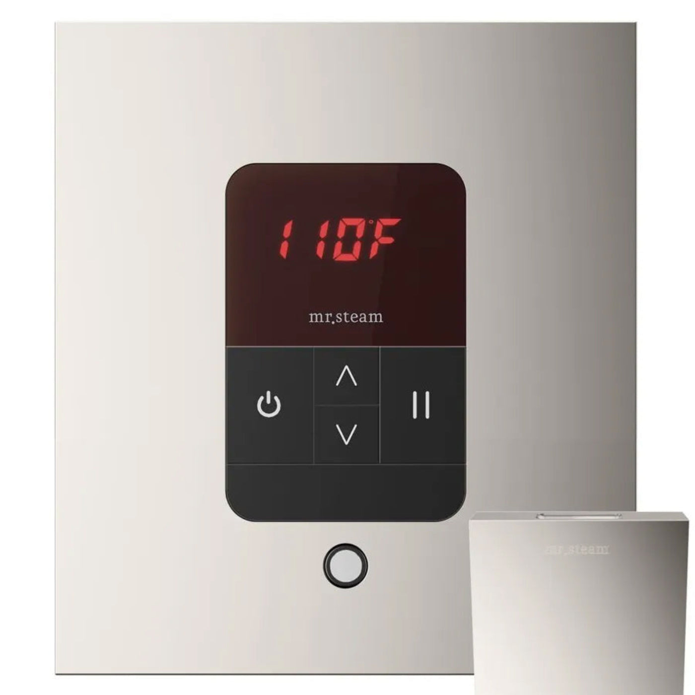 Mr. Steam MSITEMPOSQ-PN - iTempo Square Steam Shower Control - Polished Nickel