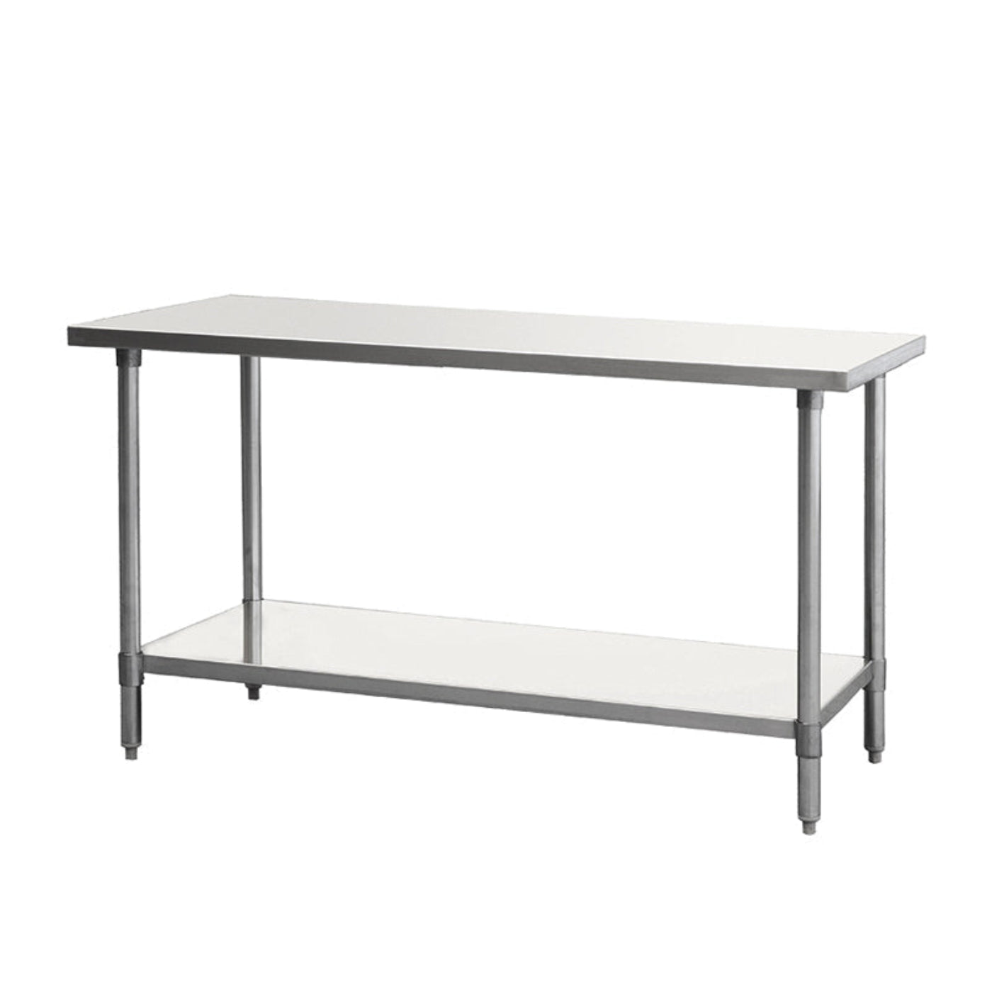 Chef AAA -, Commercial 60" Work Table 60" x 30" x 34" Stainless Steel NSF - SSTW-3060