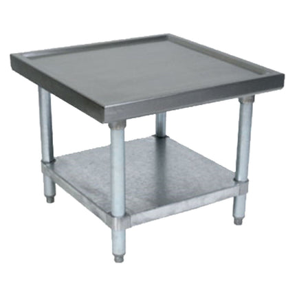 John Boos MS4-3030GSK Heavy-Duty 30"Wx30"D Machine Equipment Stand, Galvan Legs - JBMS43030GSK