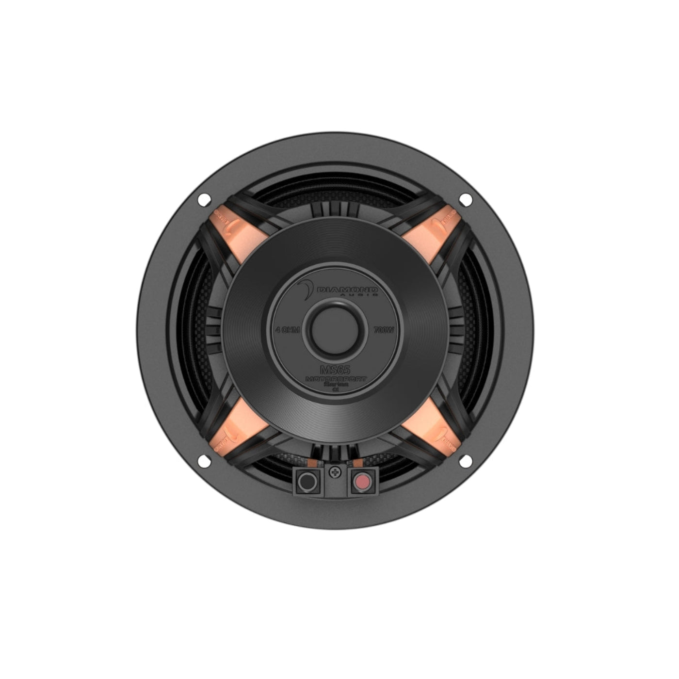 Diamond Audio 6.5″ MSNEO Series High Output Neo Midrange Speakers (4Ω) - MS65NEO