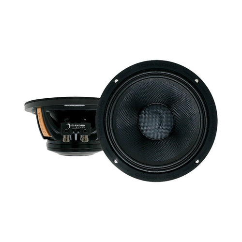 Diamond Audio 6.5″ MSNEO Series High Output Neo Midrange Speakers (4Ω) - MS65NEO