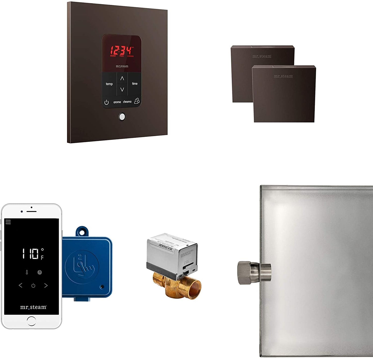 M Stream Butler Max Package Square Oil Rubbed Bronze - MSBUTLERXSQ-ORB