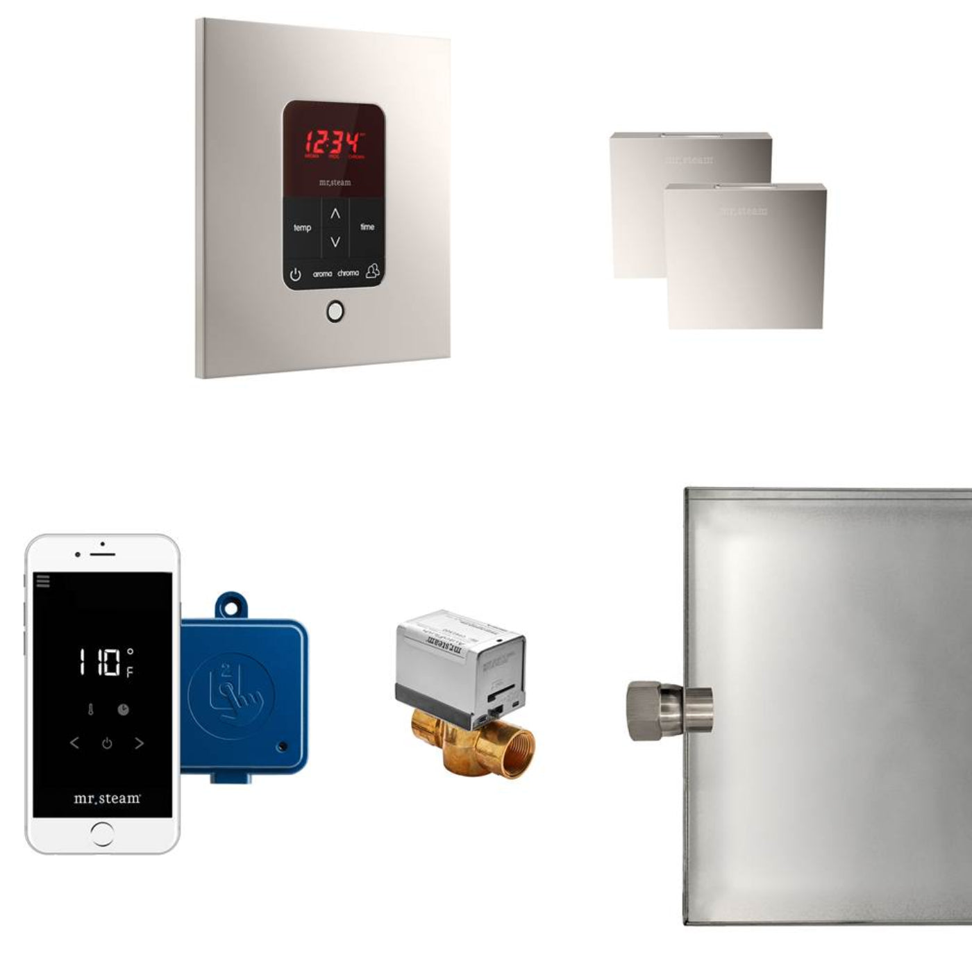 M Stream Butler Max Package Square Polished Nickel - MSBUTLERXSQ-PN