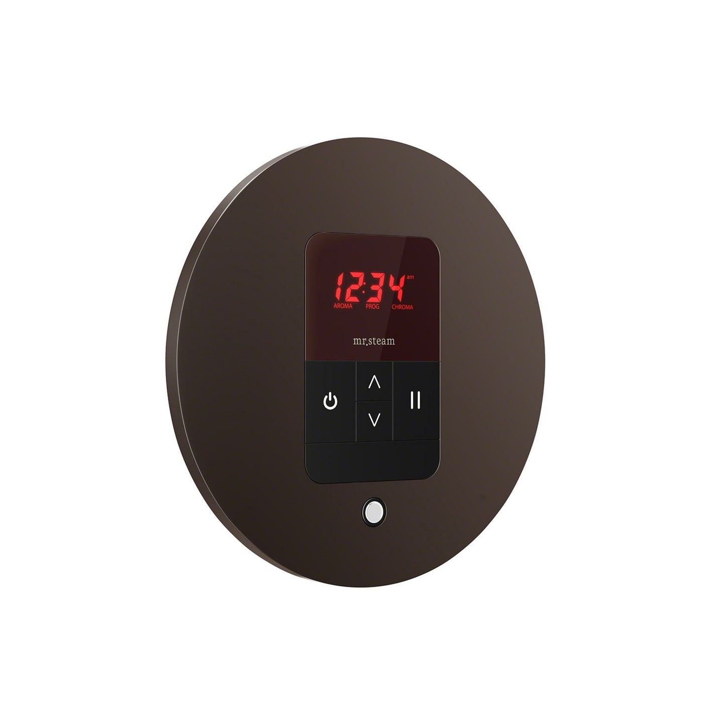 Mr. Steam iTempo Round Steam Shower Control in Oil Rubbed Bronze - MSITEMPORD-ORB