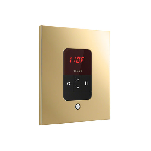 Mr. Steam iTempo Square Steam Shower Control in Polished Chrome - MSITEMPOSQ-PC