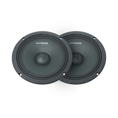 Diamond Audio 8" MS PRO Series High Output Speakers (Pair) - MSPRO8