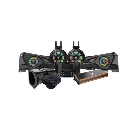 Diamond Audio 2014+ RZR 2DR / 4DR for 6.5" Power Sports Speaker & 5-Ch Amplifier - MSRZRKD32