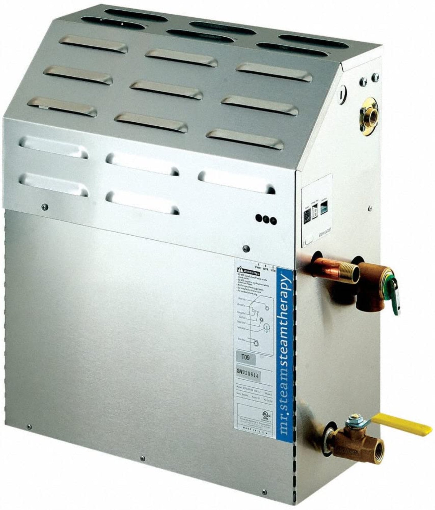 Mr. Steam eSeries 10kW Express Steam Bath Generator at 240V With Express Steam - MSSUPER1EC1X