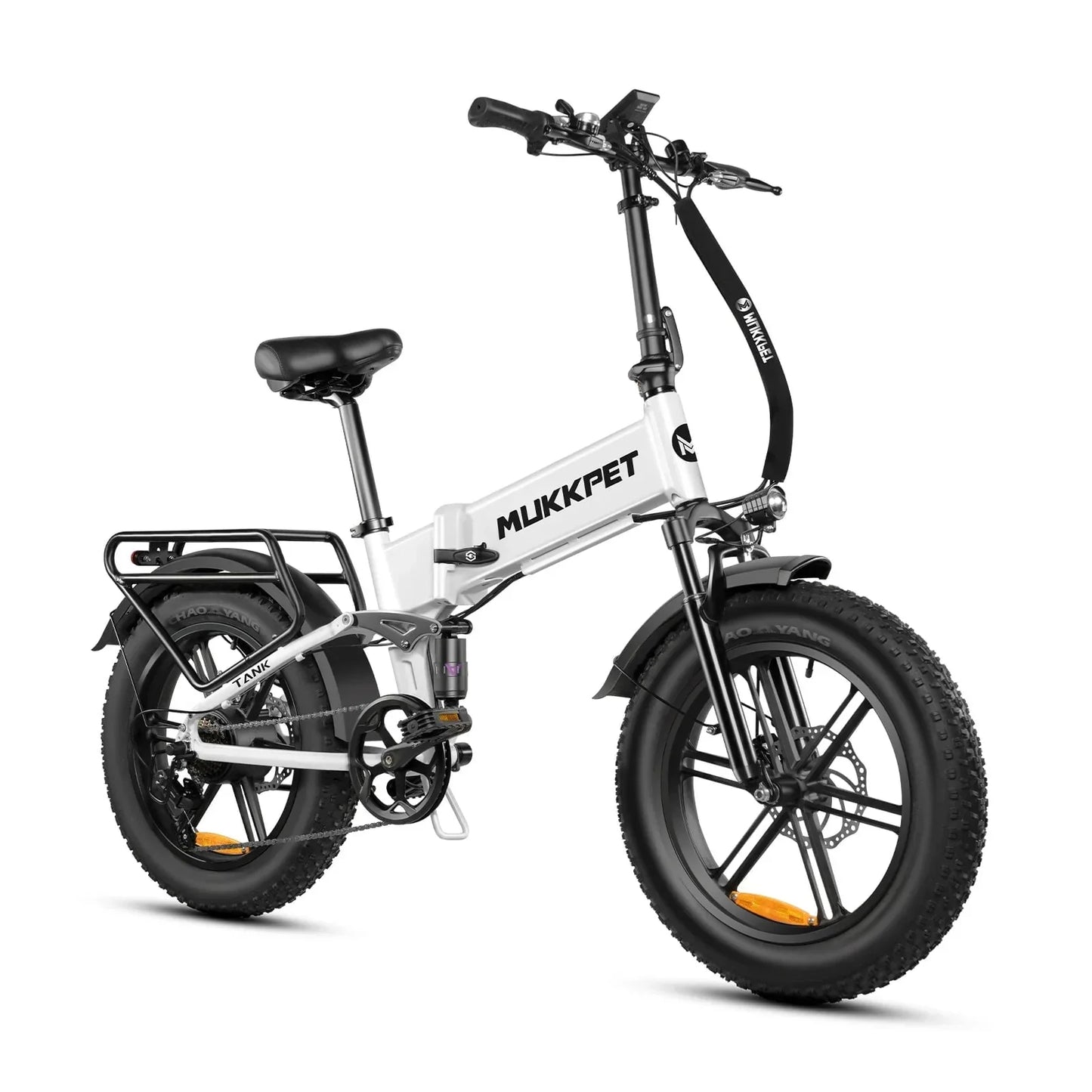 Adam Equipment Mukkpet Tank Foldable Fat Tire E-bike 750W Powerful Motor | 48V 15AH BMS Lithium Battery - MTK-07