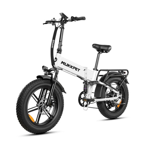 Adam Equipment Mukkpet Tank Foldable Fat Tire E-bike 750W Powerful Motor | 48V 15AH BMS Lithium Battery - MTK-07