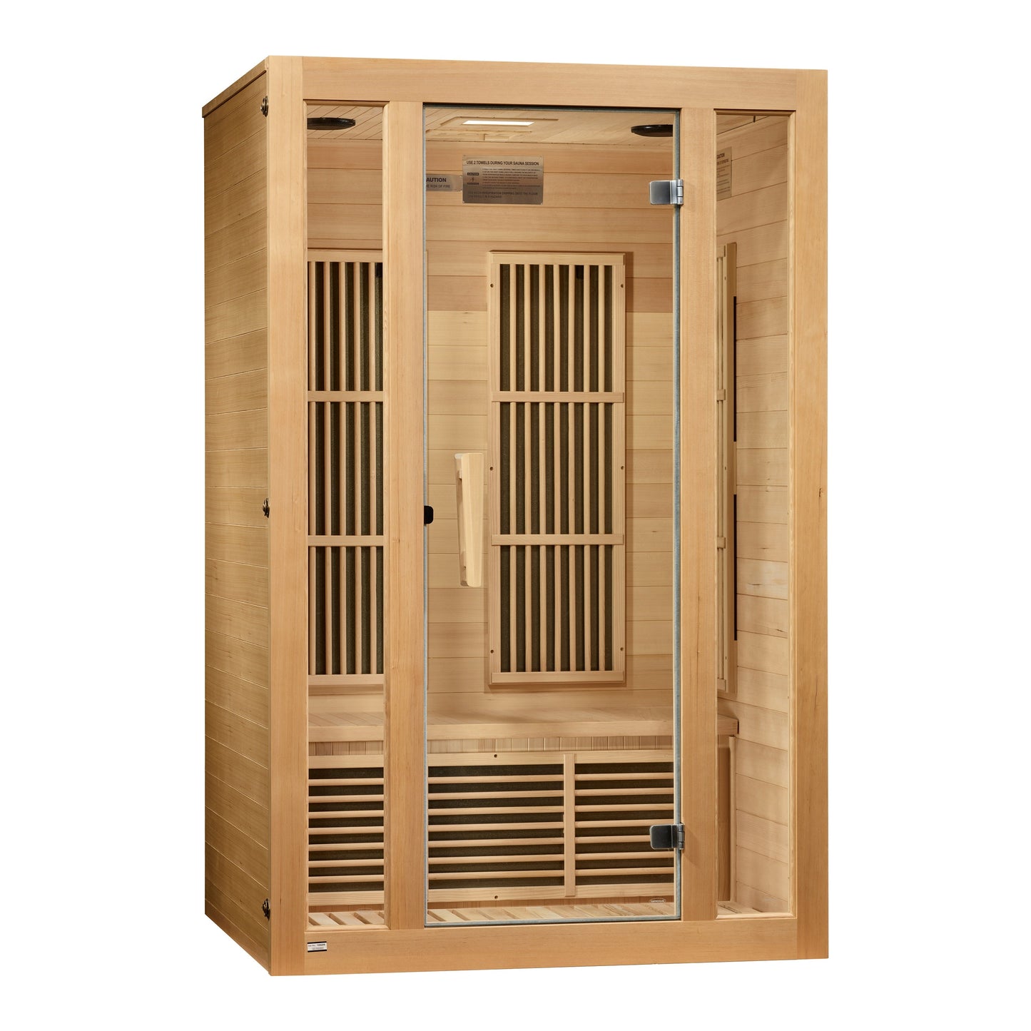 Golden Designs "Seattle" 2 Person Low EMF FAR IR Sauna  - MX-J206-01