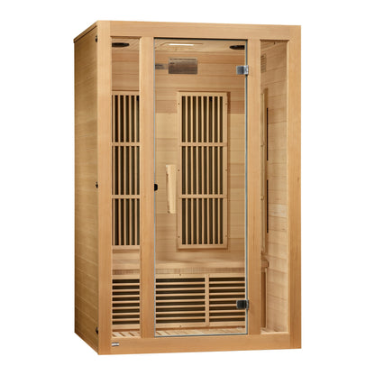 Golden Designs "Seattle" 2 Person Low EMF FAR IR Sauna  - MX-J206-01