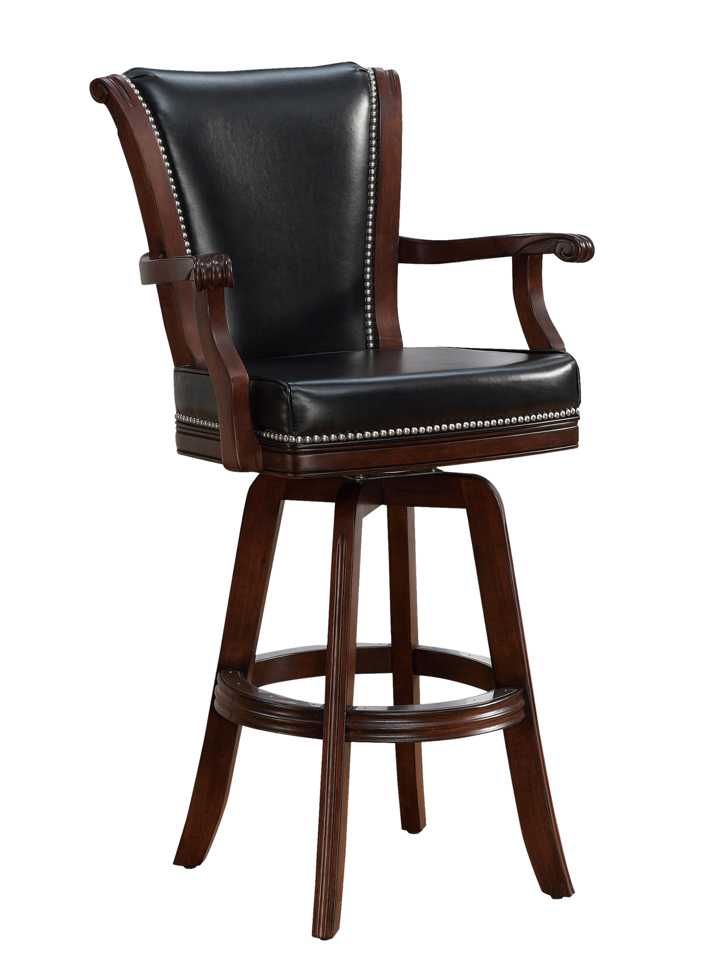 American Heritage Napoli Swivel Chair Suede - 100614SD