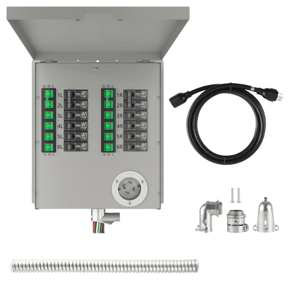 Nature's Generator  12-Circuit 120/240V 30A Non-Automatic Transfer Switch - NGPHPTK2