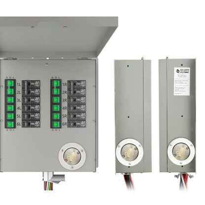 Nature's Generator  12-Circuit 120/240V 30A Non-Automatic Transfer Switch - NGPHPTK2