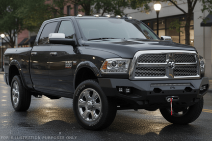 2018 Dodge Ram 2500 Night Raider Kit - Fab Fours + Rigid Lighting