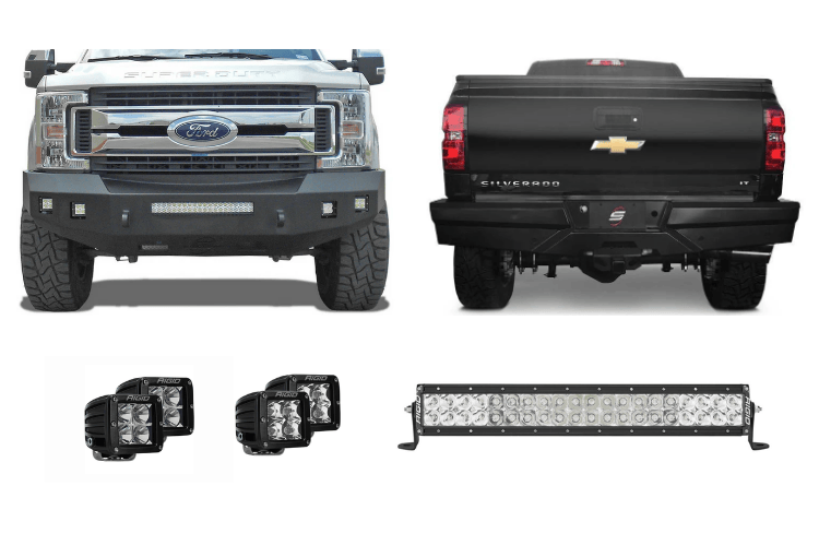 2019 Chevy Silverado 2500HD Night Raider Kit - Steelcraft + Rigid Lighting