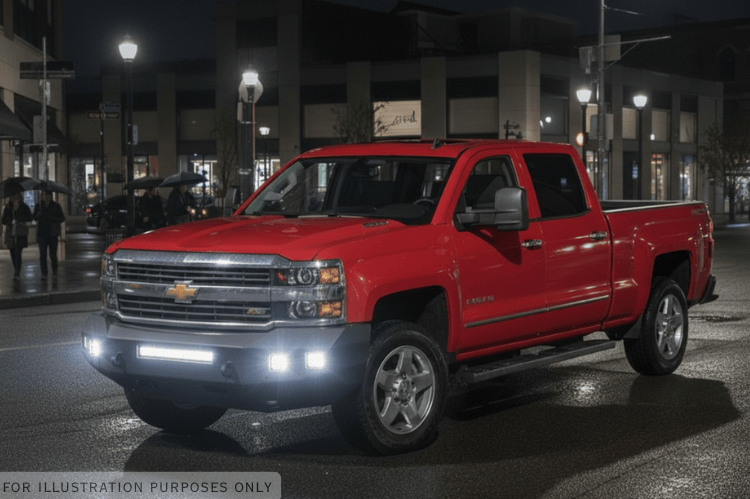 2019 Chevy Silverado 2500HD Night Raider Kit - Steelcraft + Rigid Lighting