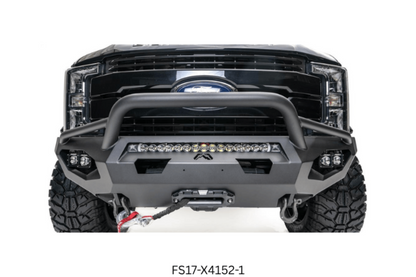 2022 Ford F250 Superduty Night Raider Kit - Fab Fours + Rigid Lighting