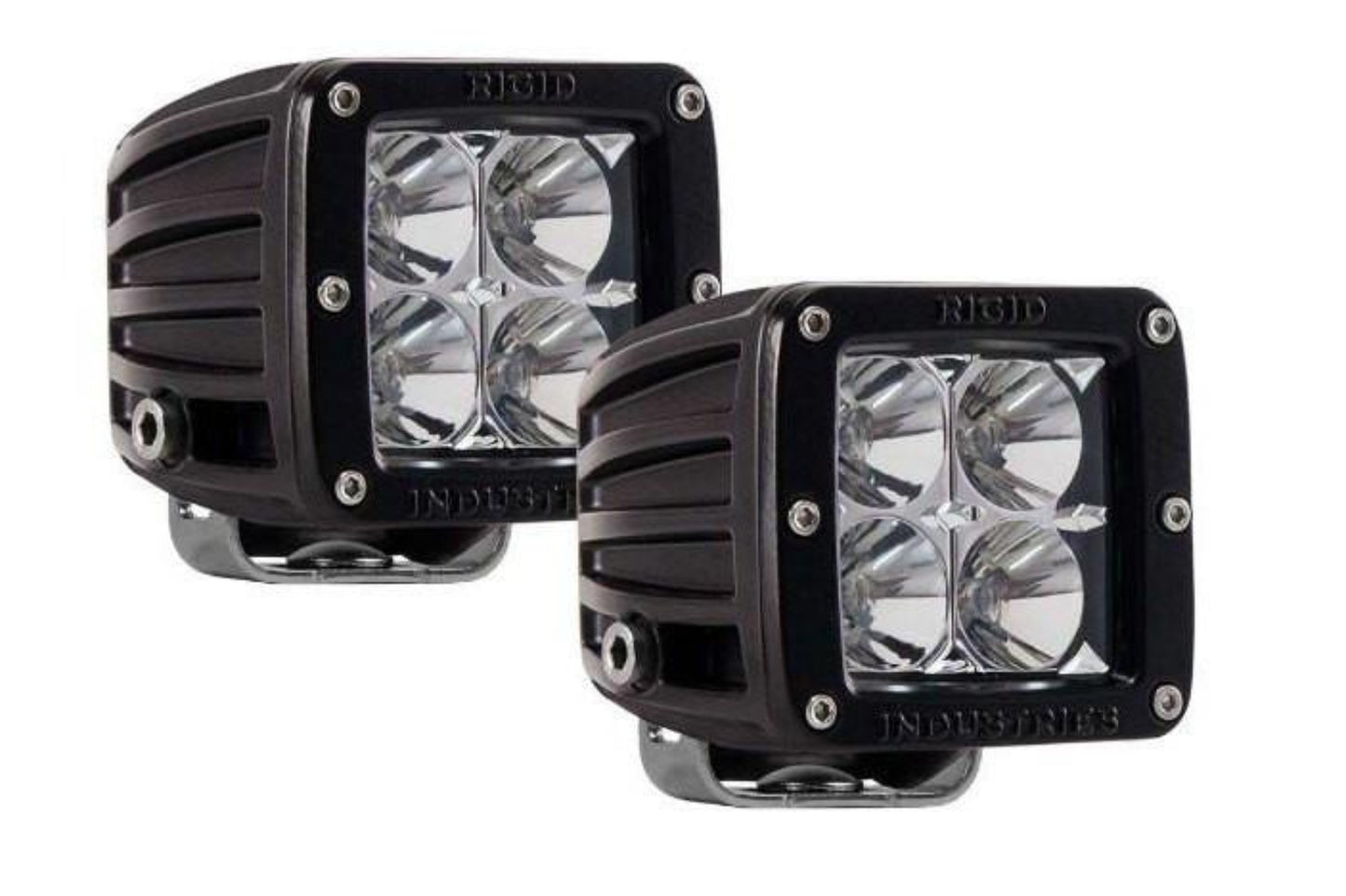 2009 Dodge Ram 2500 Night Raider Kit - Fab Fours Red Steel + Rigid Lighting