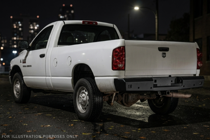 2009 Dodge Ram 2500 Night Raider Kit - Fab Fours Red Steel + Rigid Lighting