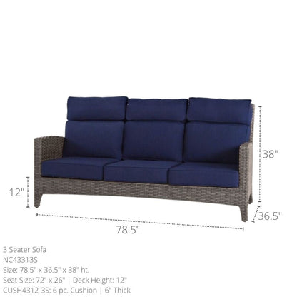 Grand Stafford Deep Seating Set (5 Piece Set)